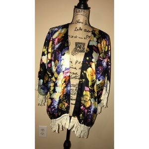 Floral fun kimono for Spring and Summer